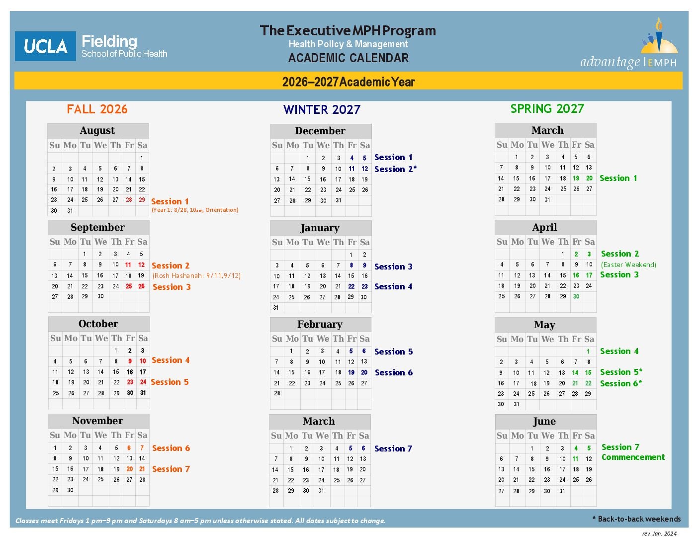 2026-2027 Academic Calendar 071026
